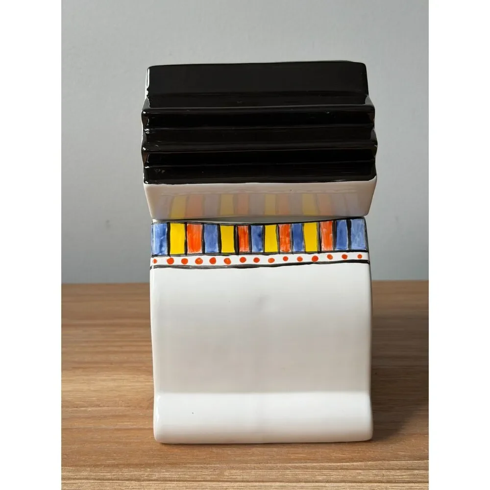 Rare Friends Abstract Cat Lidded Cookie Jar | Annee Goodchild | Portugal